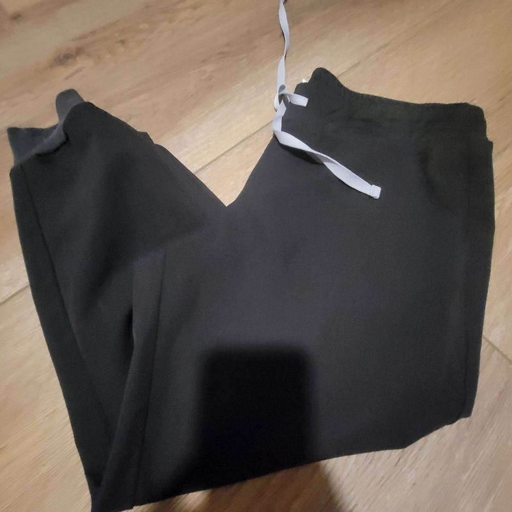 Figs Black Technical Jogger Pants